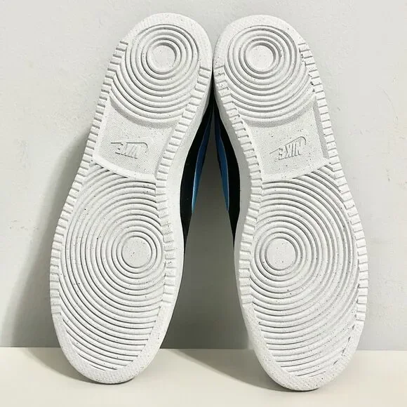 Nike Court Vision Low Next Nature “Black Laser Blue” Men’s Size 11.5-12 Sneakers - Picture 7 of 8